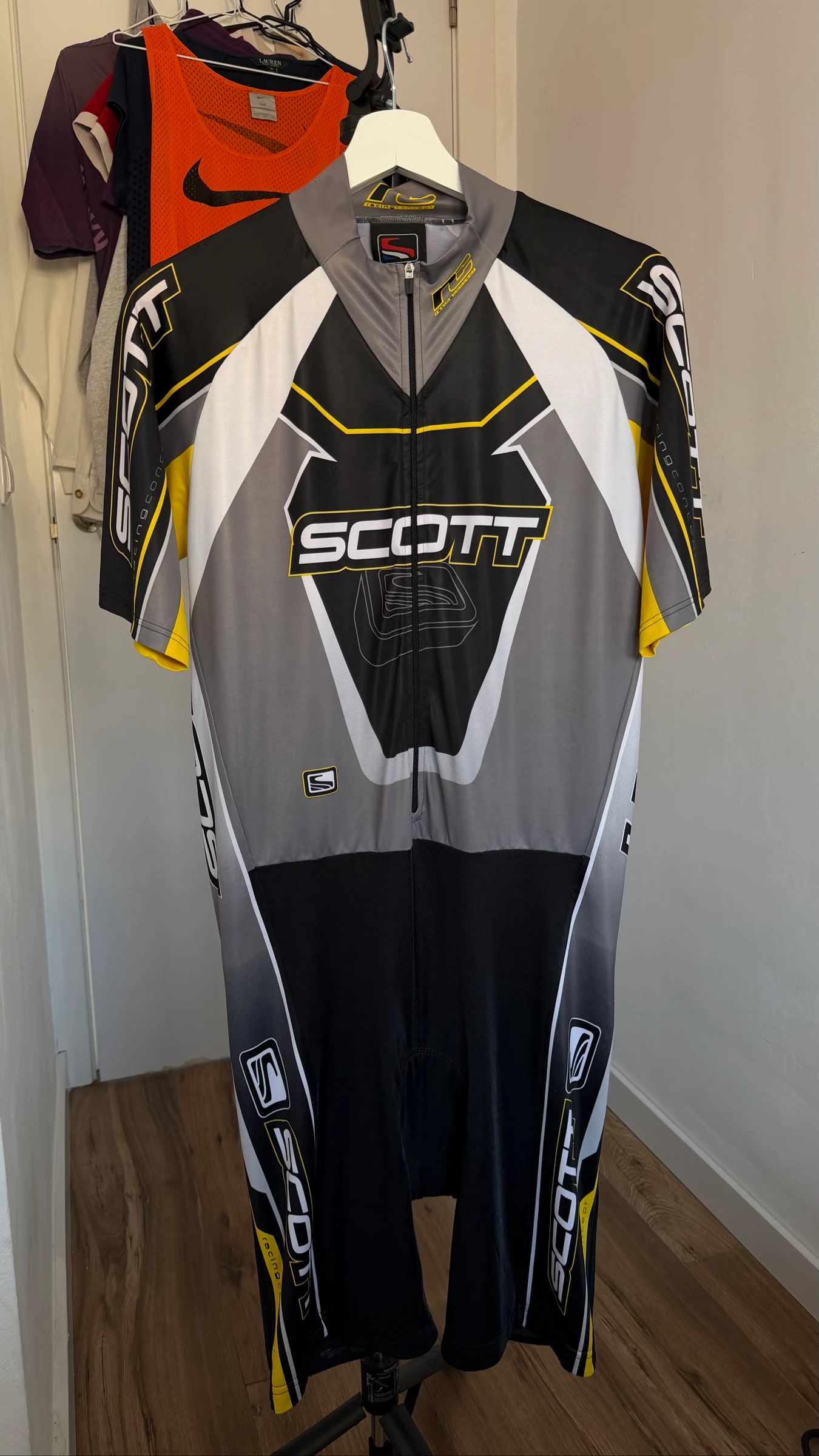 Mono de ciclismo Scott USA vintage talla XXL
